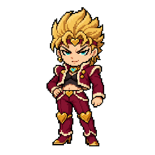 DIO, Part 3 pixel Codex pet