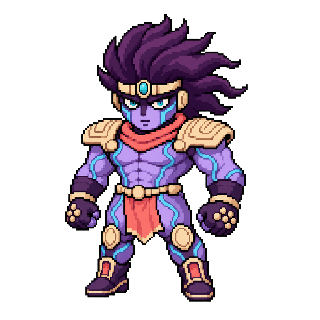 Star Platinum, Part 3 pixel Codex pet