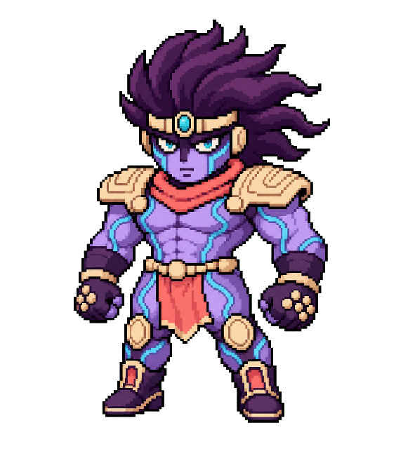 白金之星，JoJo 第 3 部像素 Codex 宠物