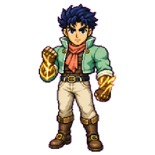 Jonathan Joestar, Part 1 pixel Codex pet