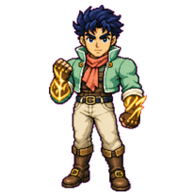 乔纳森·乔斯达,JoJo 第 1 部像素 Codex 宠物