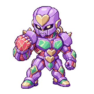 Crazy Diamond, Part 4 pixel Codex pet