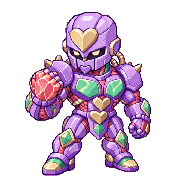 疯狂钻石,JoJo 第 4 部像素 Codex 宠物