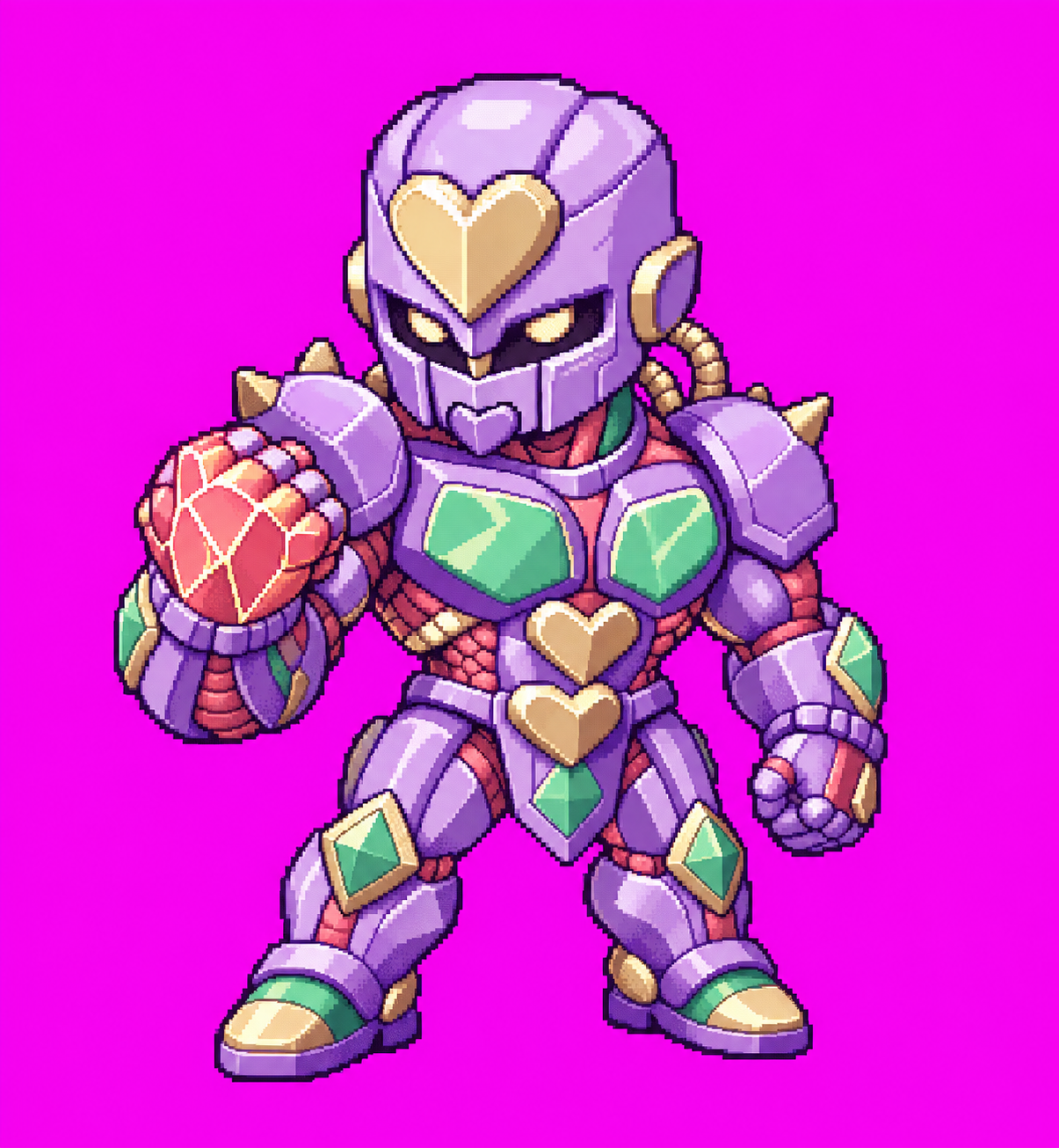 Crazy Diamond pixel pet