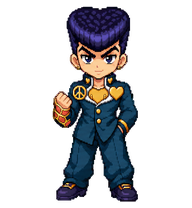 东方仗助，JoJo 第 4 部像素 Codex 宠物
