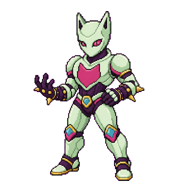 杀手皇后，JoJo 第 4 部像素 Codex 宠物