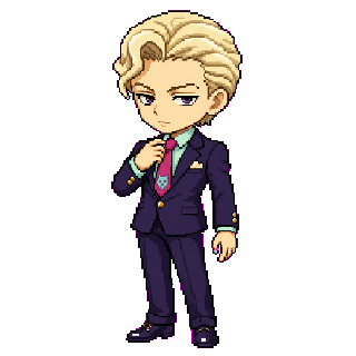 Yoshikage Kira, Part 4 pixel Codex pet