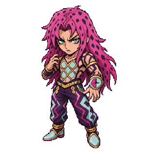 Diavolo, Part 5 pixel Codex pet