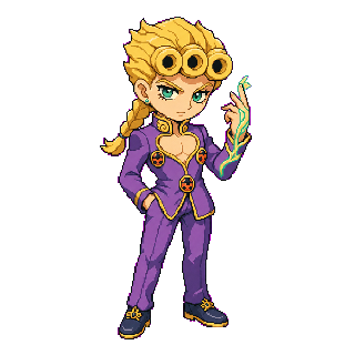 Giorno Giovanna, Part 5 pixel Codex pet