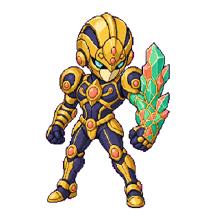 Gold Experience, Part 5 pixel Codex pet