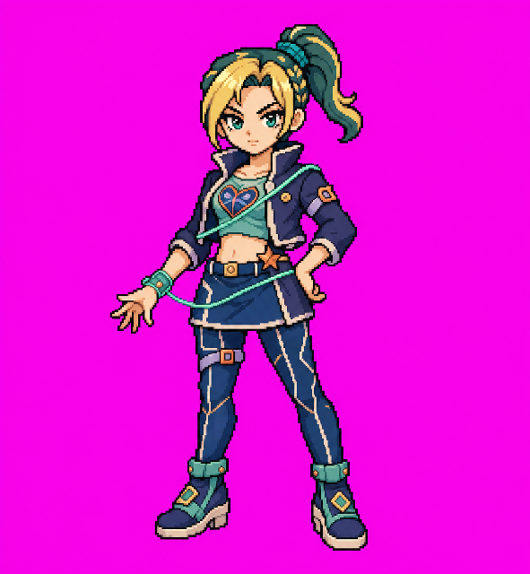 空条徐伦，JoJo 第 6 部像素 Codex 宠物
