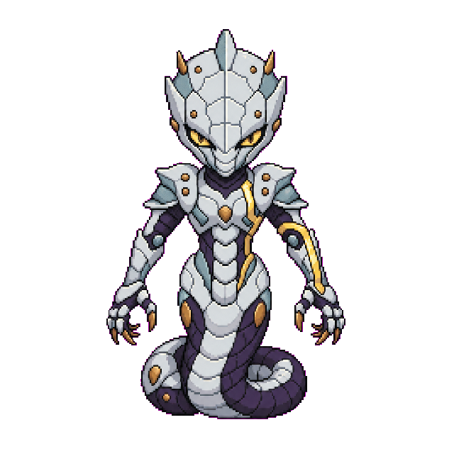 白蛇,JoJo 第 6 部像素 Codex 宠物