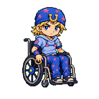 Johnny Joestar, Part 7 pixel Codex pet